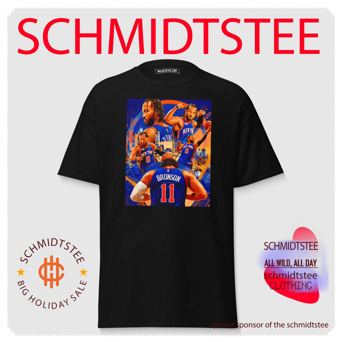 Jalen Brunson Knicks Champions 2026 player collage shirt