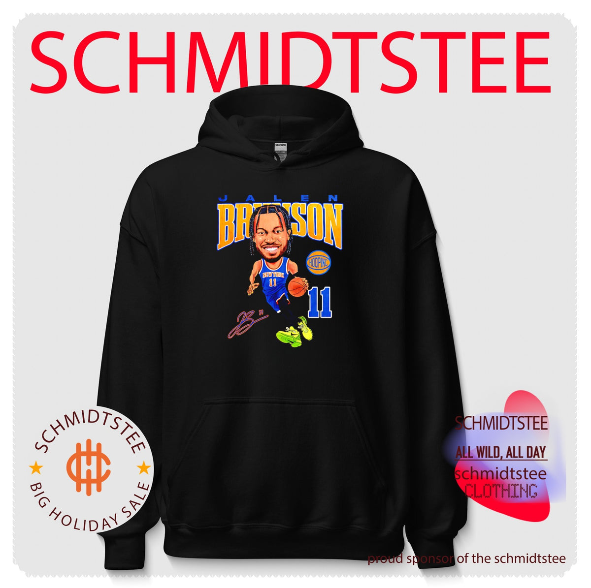 Jalen Brunson New York Basketball 2026 Champion comic signature shirt