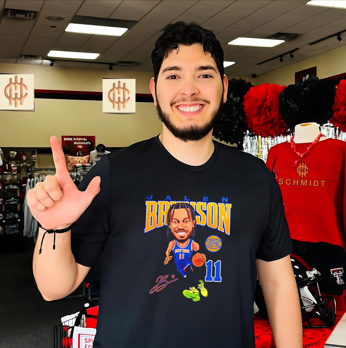 Jalen Brunson New York Basketball 2026 Champion comic signature shirt