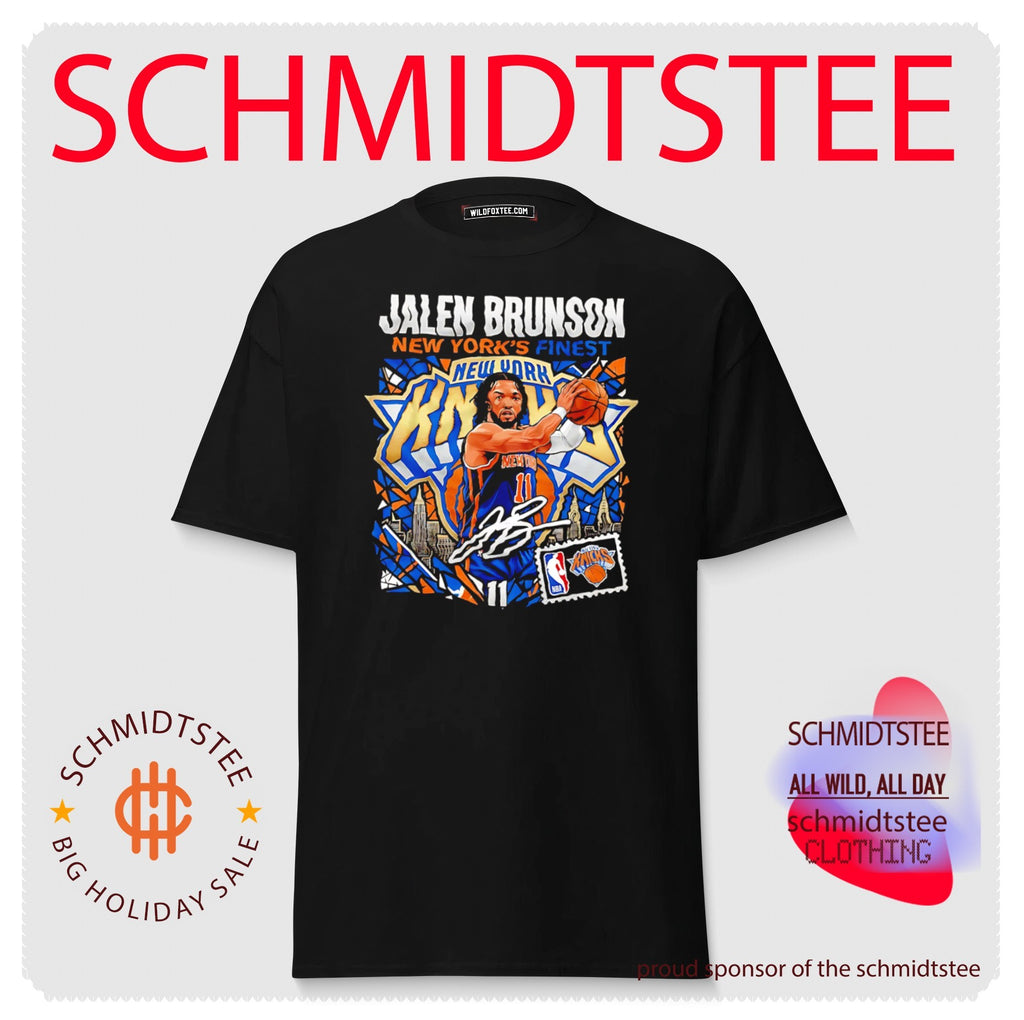 Jalen Brunson New Yorks Finest Knicks Champion Graphic Shirt