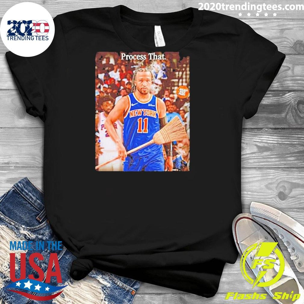 Jalen Brunson Process That Sweep Nba Playoffs Shirt