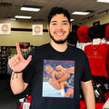 Jalen Brunson hugging Victor Wembanyama funny shirt
