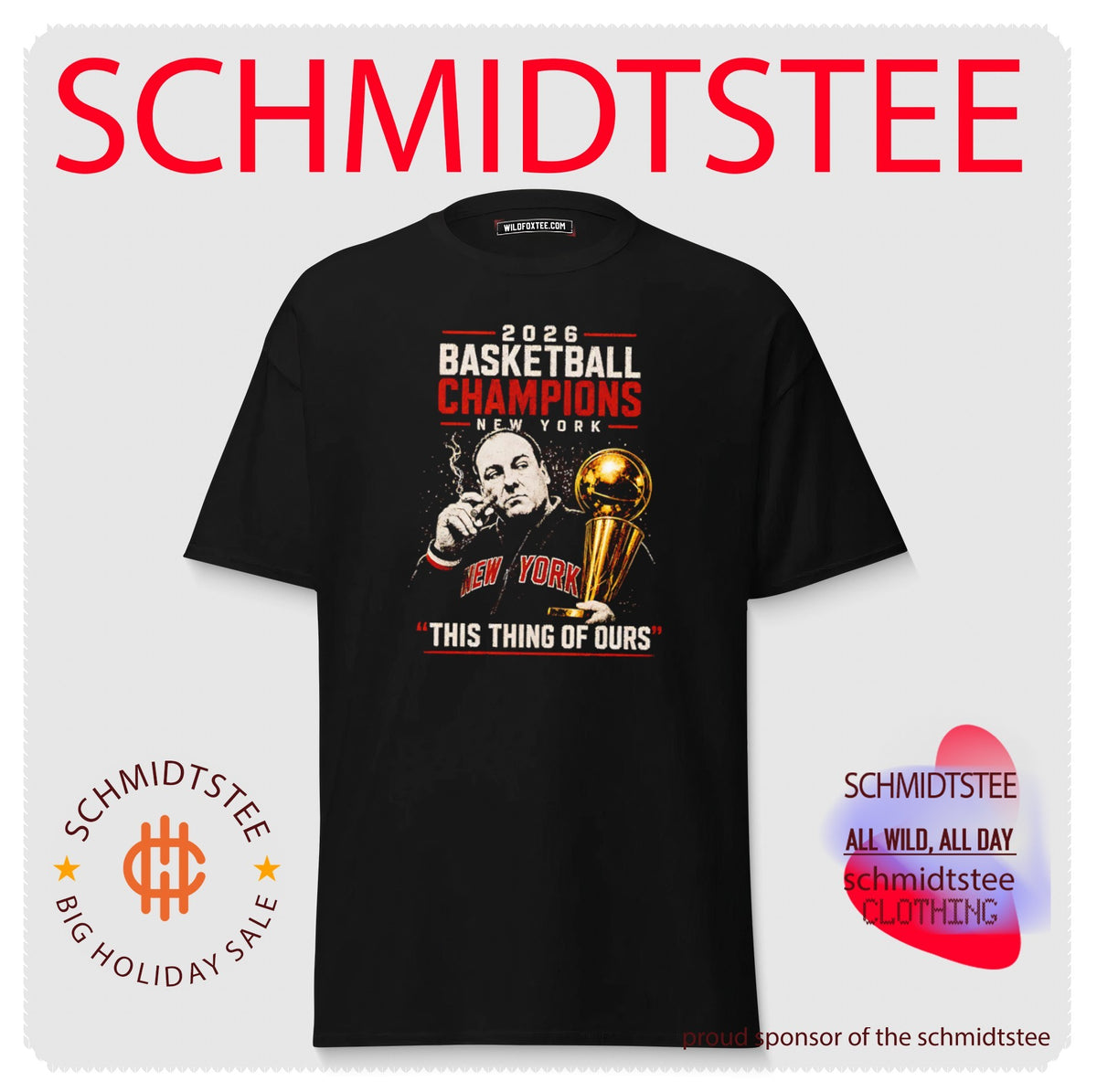 James Gandolfini Tony Soprano NY Knicks 2026 Champs Thing of Ours shirt