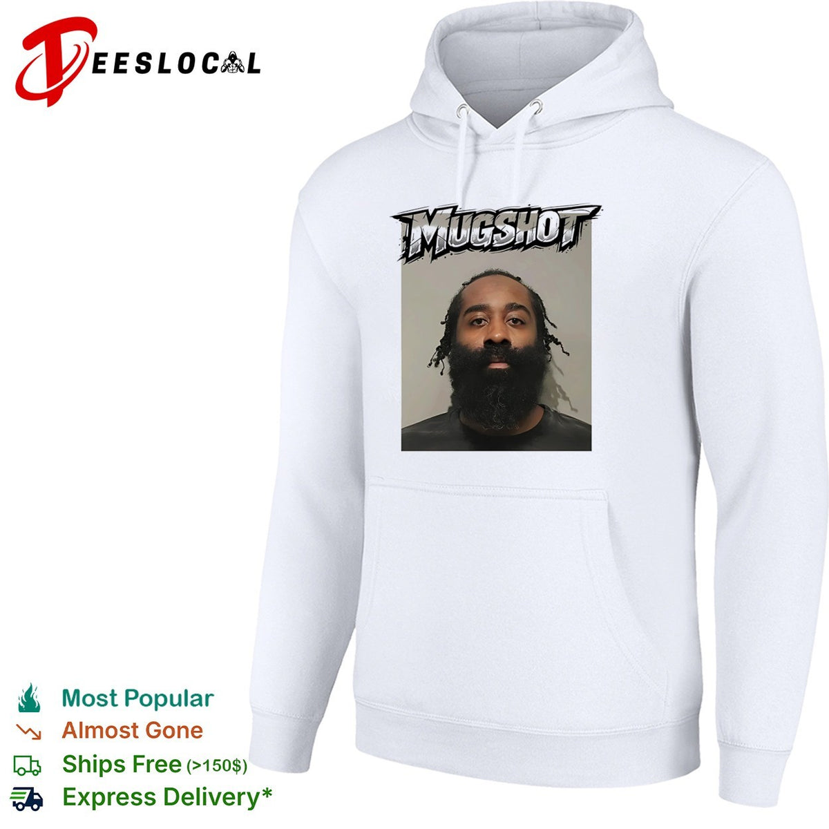 James Harden Los Angeles Clippers NBA Mugshot shirt