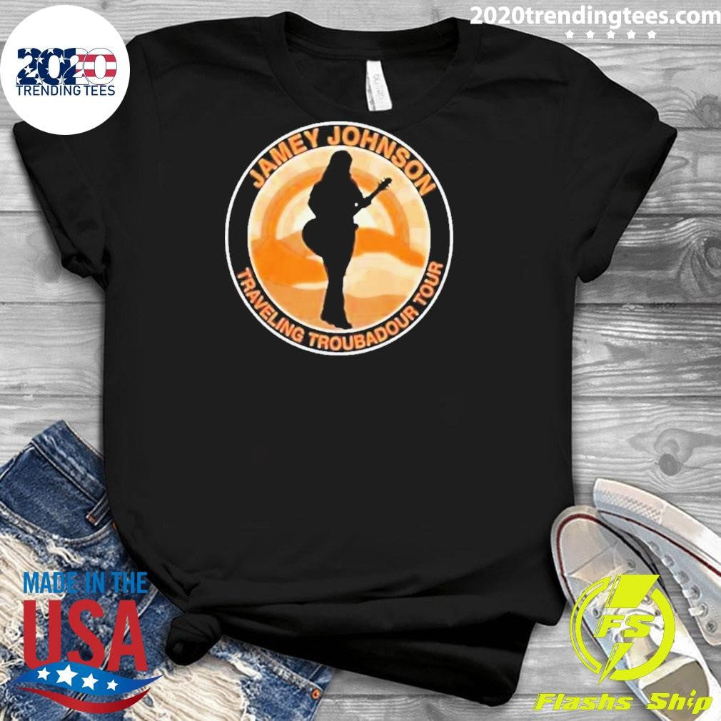 Jamey Johnson Traveling Truebadour 2026 Tee Shirt