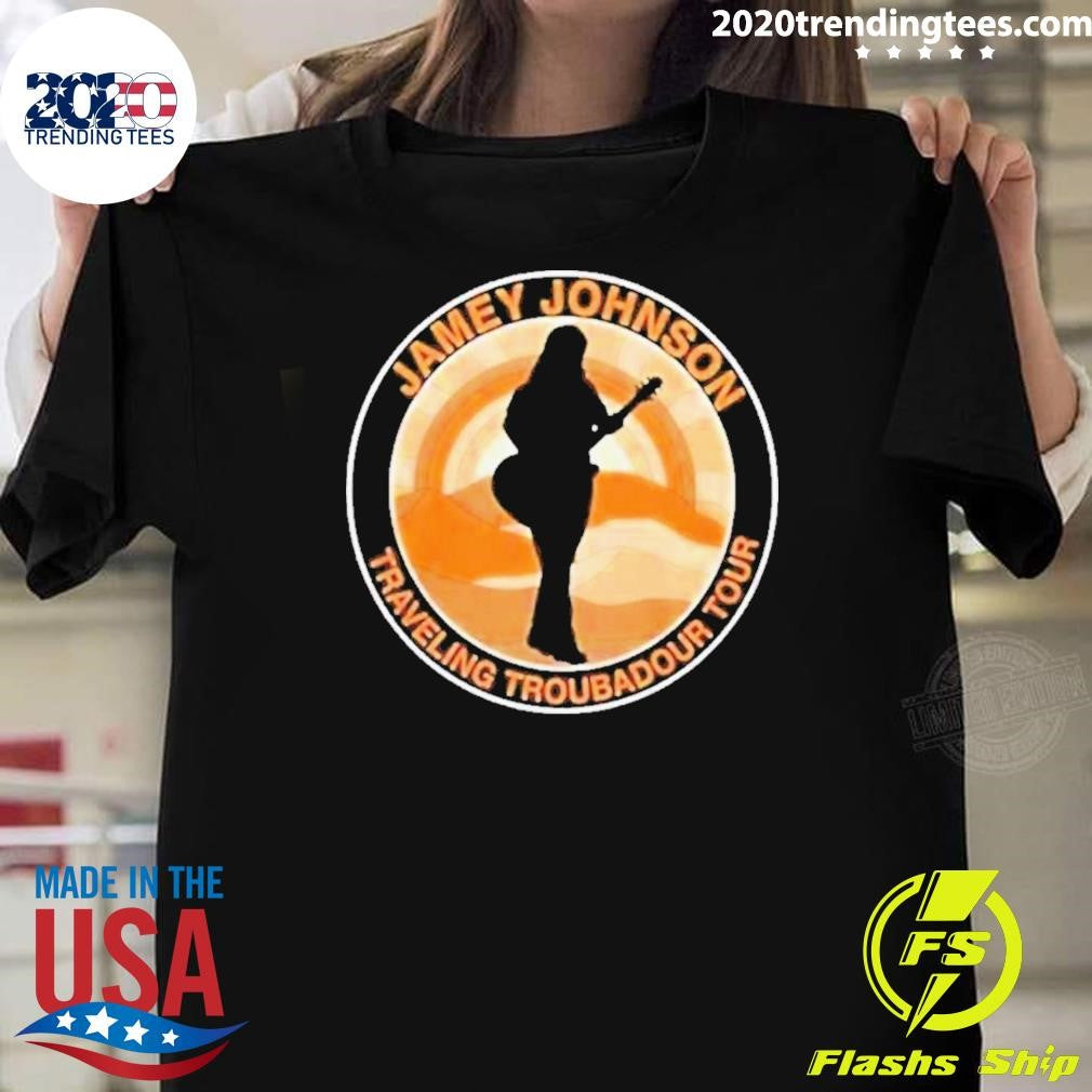Jamey Johnson Traveling Truebadour 2026 Tee Shirt