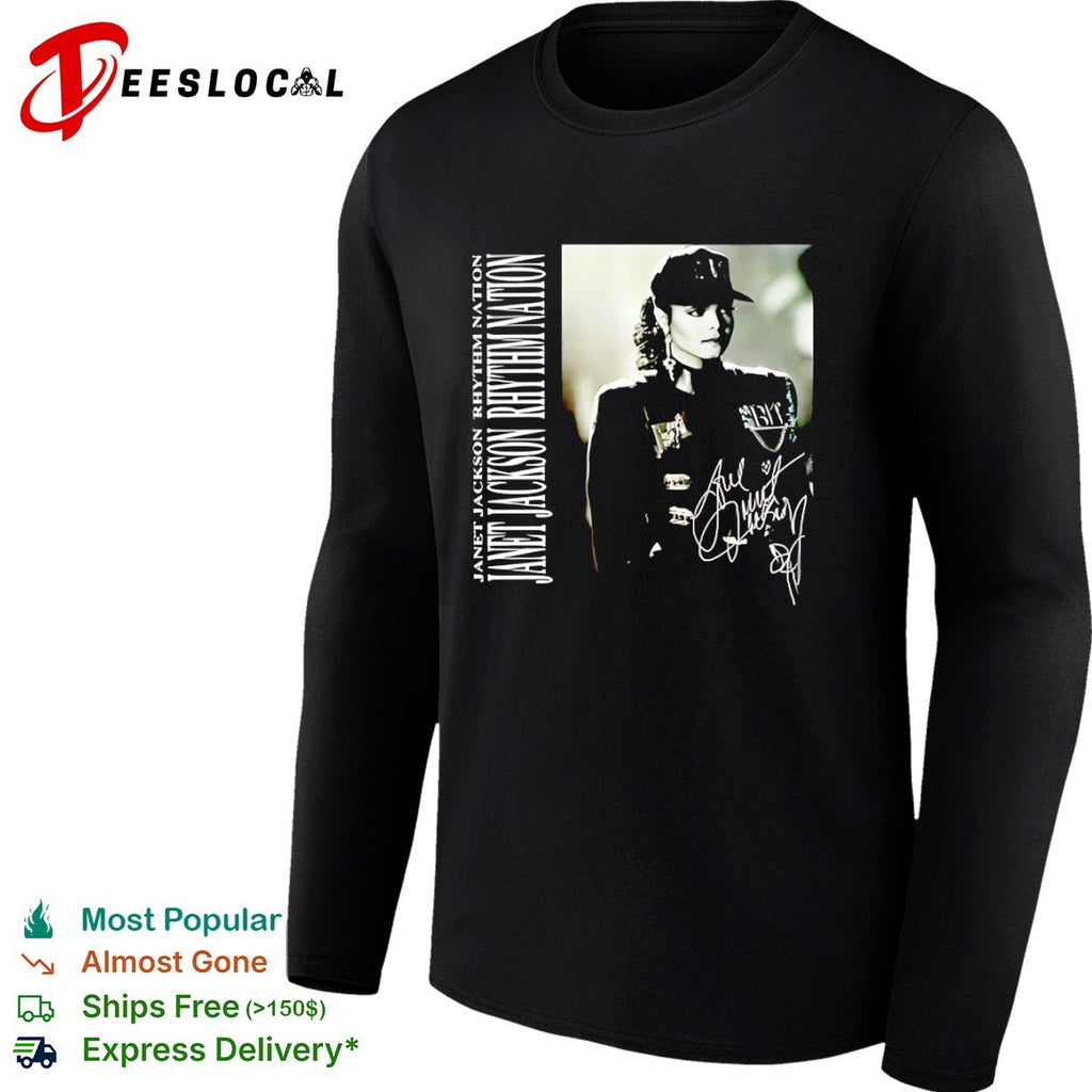 Janet Jackson Rhythm Nation Signature shirt