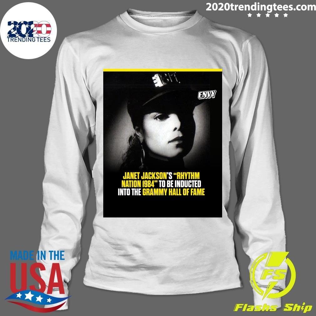 Janet Jackson’s Rhythm Nation 1984 To Be Inducted Into The Grammy Hall Of Fame Shirt