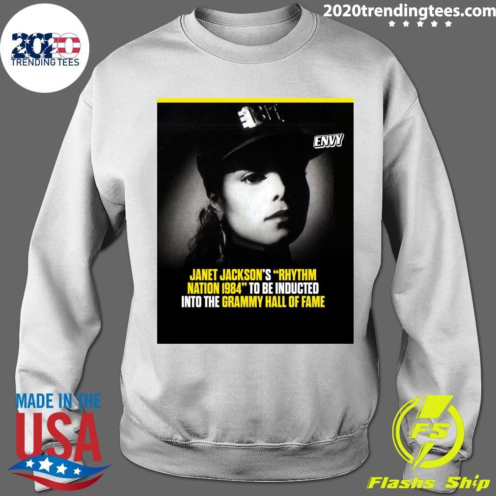 Janet Jackson’s Rhythm Nation 1984 To Be Inducted Into The Grammy Hall Of Fame Shirt
