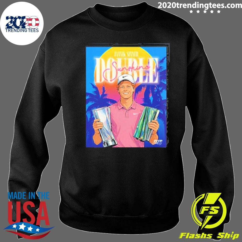 Jannik Sinner Double Sunshine Miami Open 2026 Champions Shirt