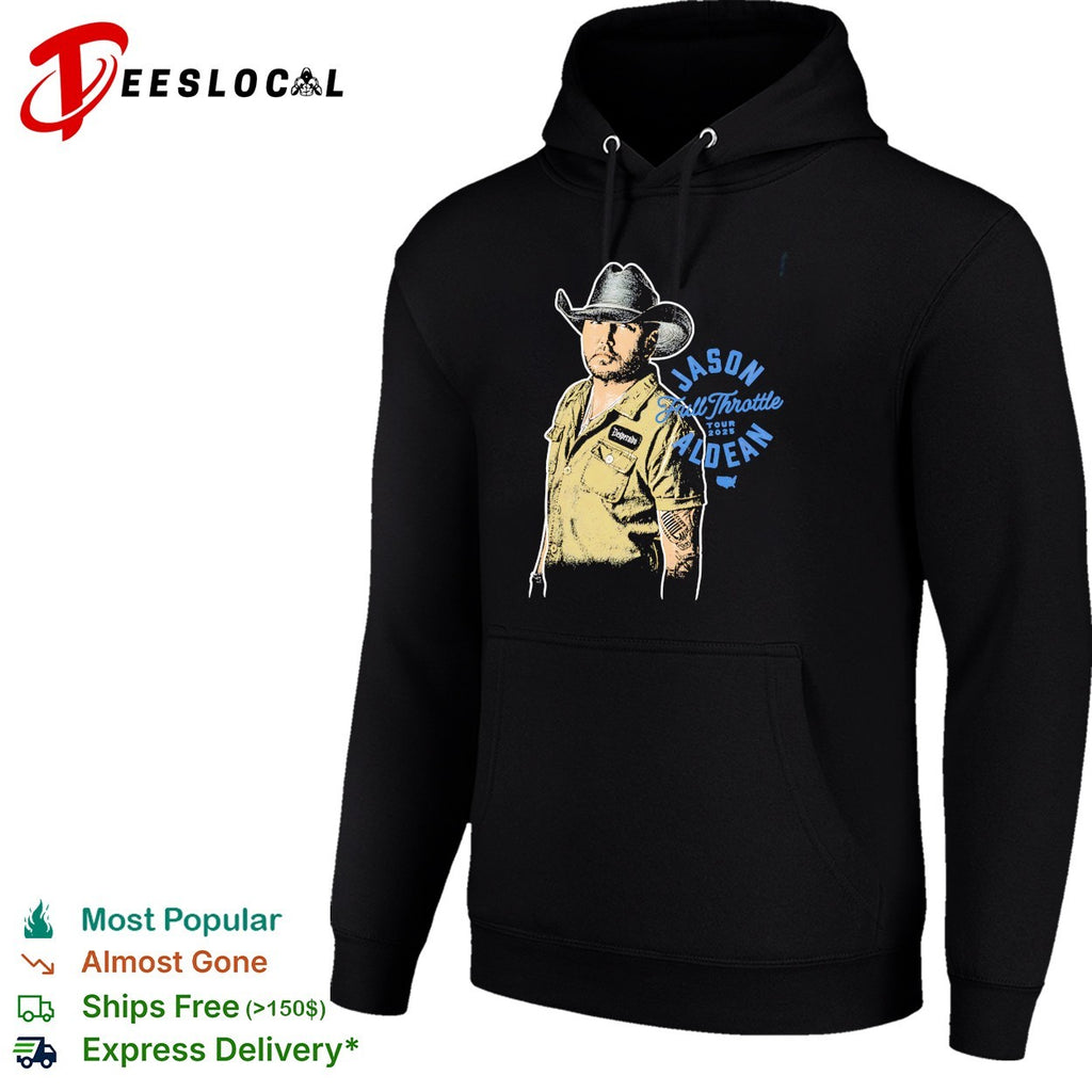 Jason Aldean Full Throttle portrait shirt
