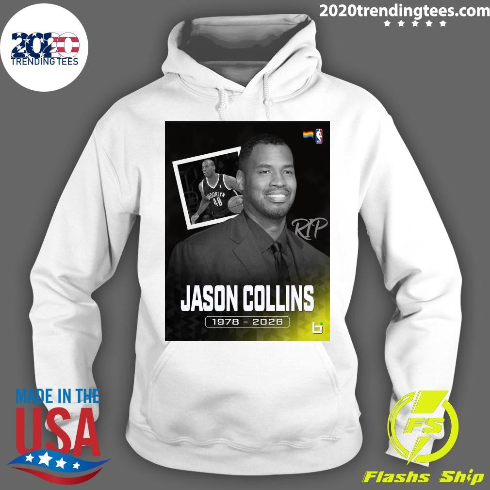 Jason Collins, The First Openly Gay NBA Player, Has Died At The Age Of 47 Shirt