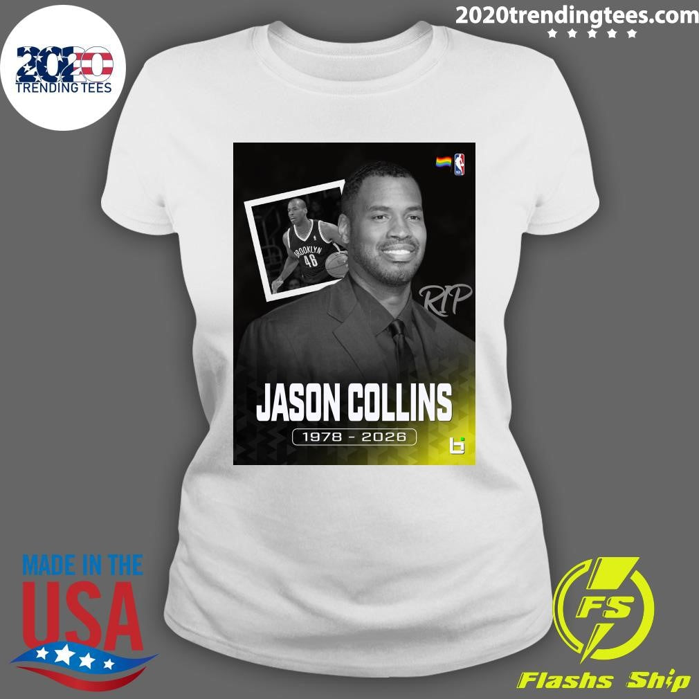 Jason Collins, The First Openly Gay NBA Player, Has Died At The Age Of 47 Shirt