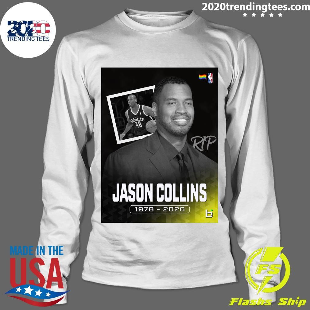 Jason Collins, The First Openly Gay NBA Player, Has Died At The Age Of 47 Shirt