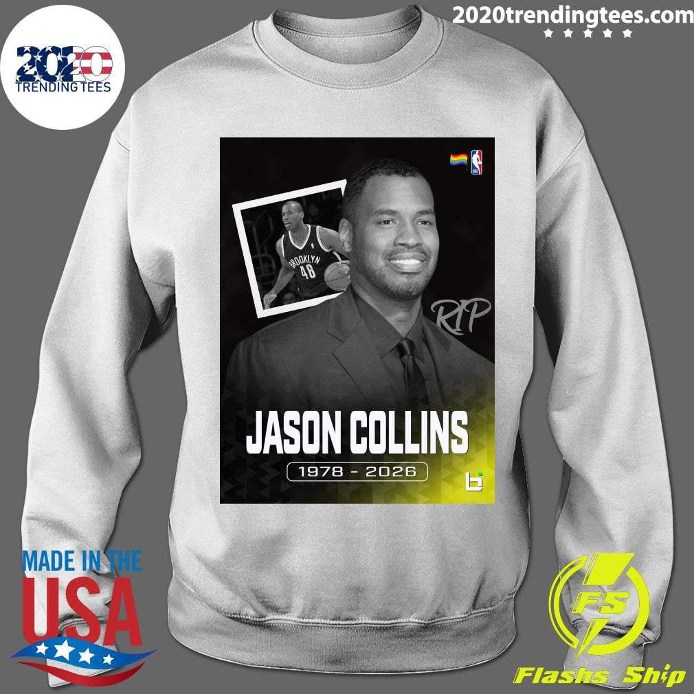 Jason Collins, The First Openly Gay NBA Player, Has Died At The Age Of 47 Shirt