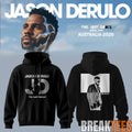 Jason Derulo The Last Dance World Tour 2026 AUS & NZ Black Hoodie