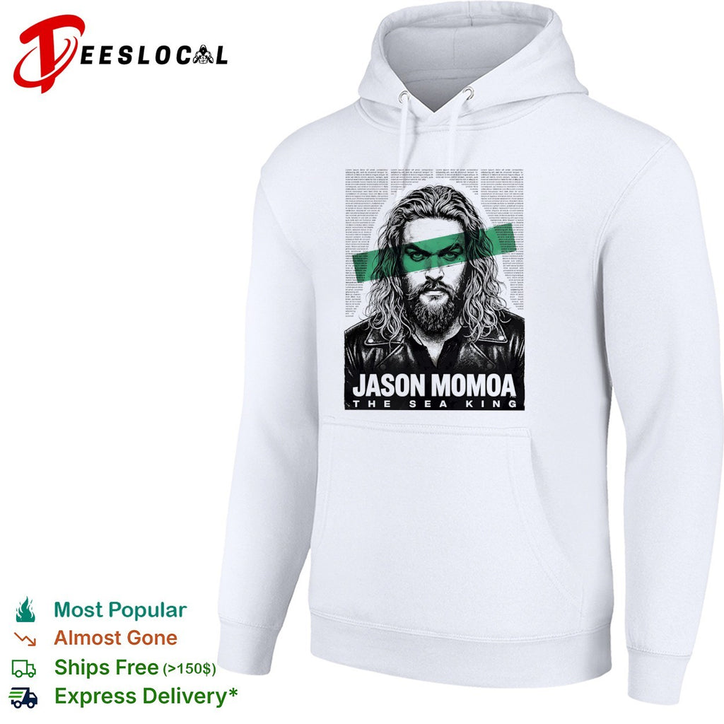 Jason Momoa the Sea King portrait shirt