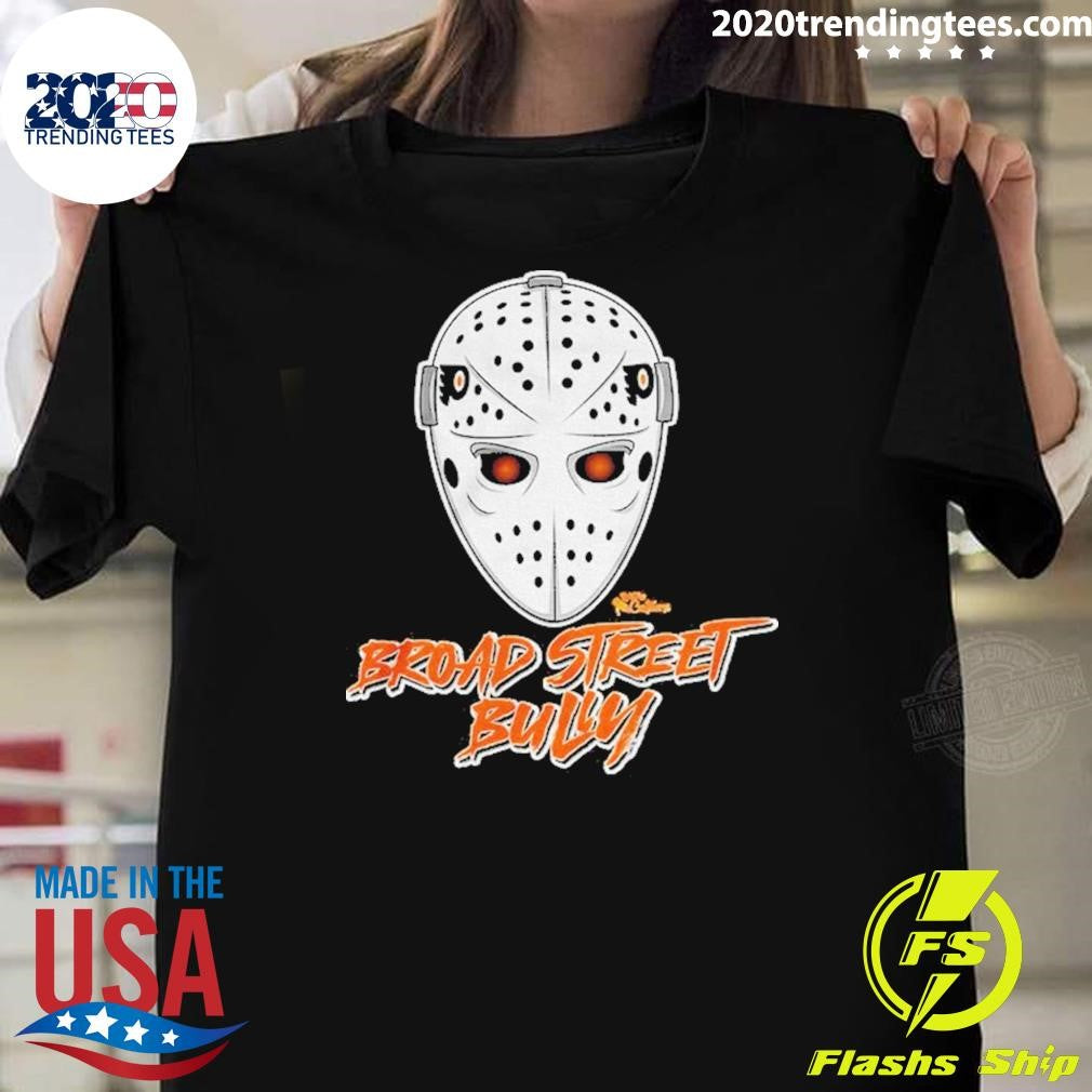 Jason Voorhees Philadelphia Flyers Hockey Mask Broad Street Bullies 2026 Shirt