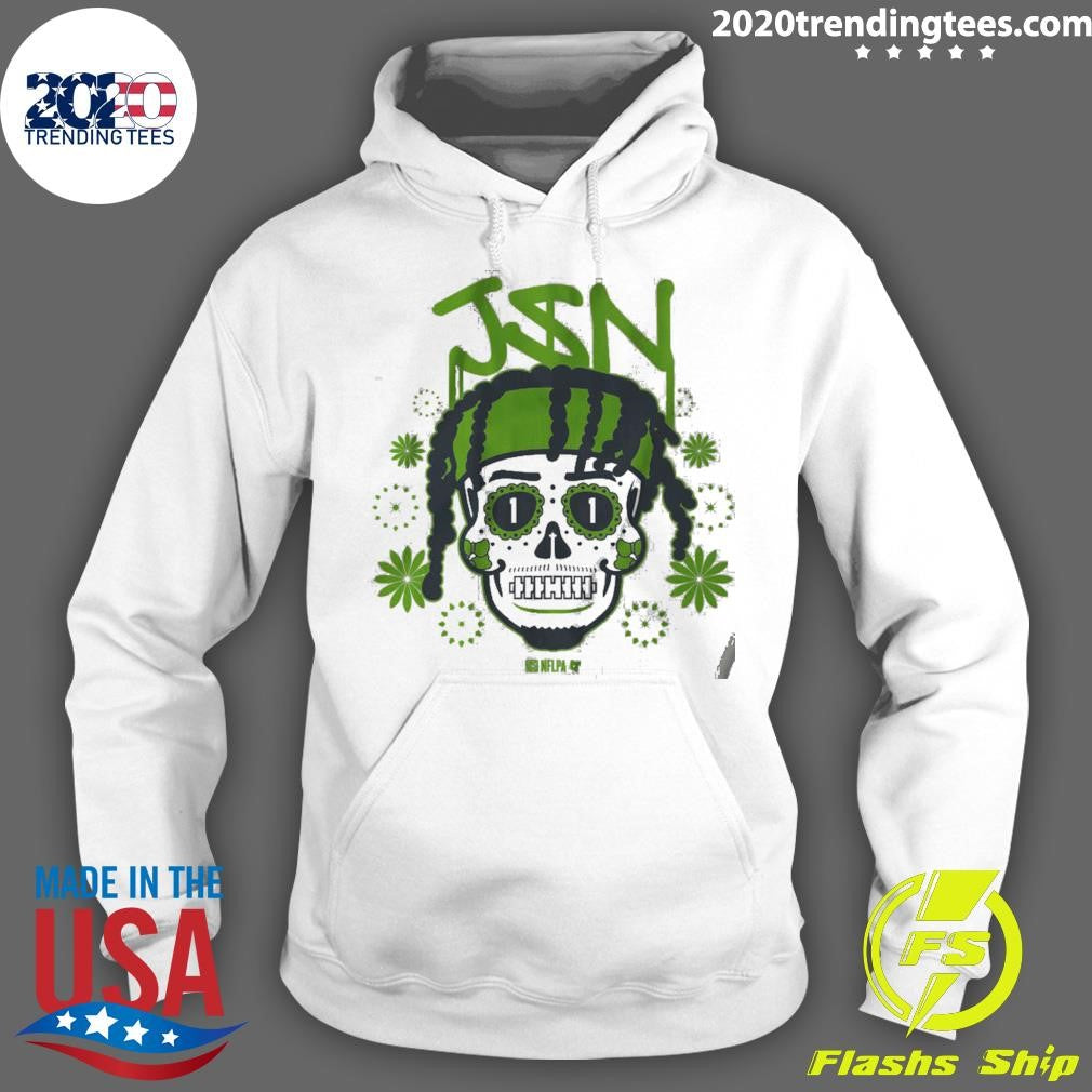Jaxon Smith-Njigba Sugar Skull Remix Shirt