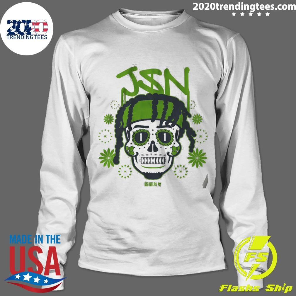 Jaxon Smith-Njigba Sugar Skull Remix Shirt