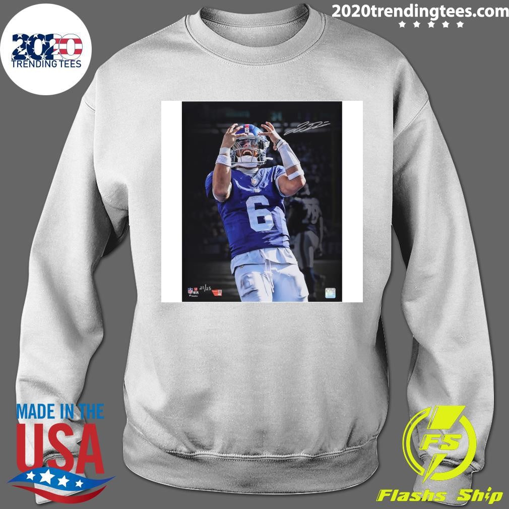 Jaxson Dart New York Giants Signature Shirt