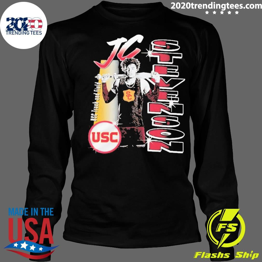 Jc Stevenson Portrait Usc Track And Field Shirt