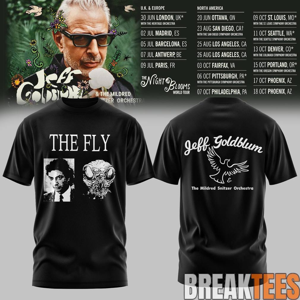 Jeff Goldblum Tour 2026 Shirt