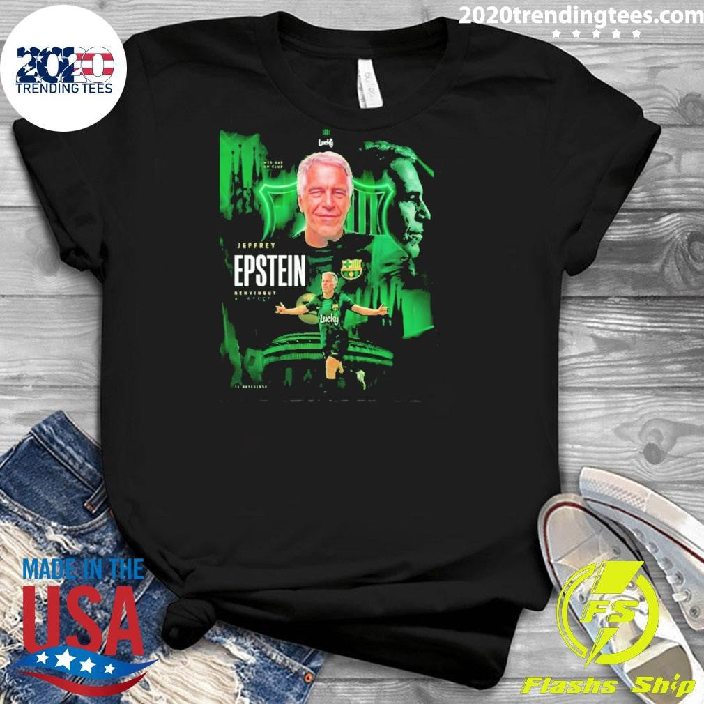 Jeffrey Epstein Fc Barcelona Paordy Shirt