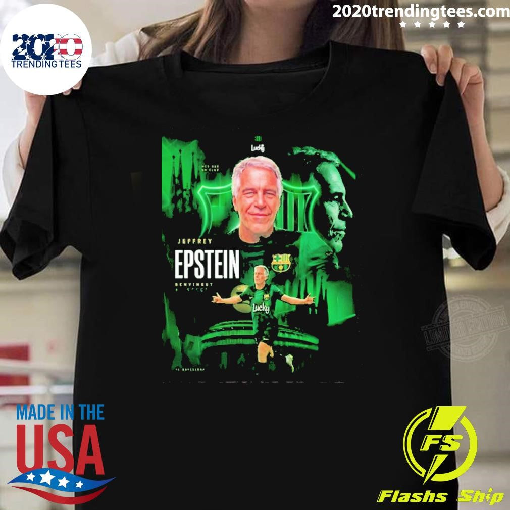 Jeffrey Epstein Fc Barcelona Paordy Shirt