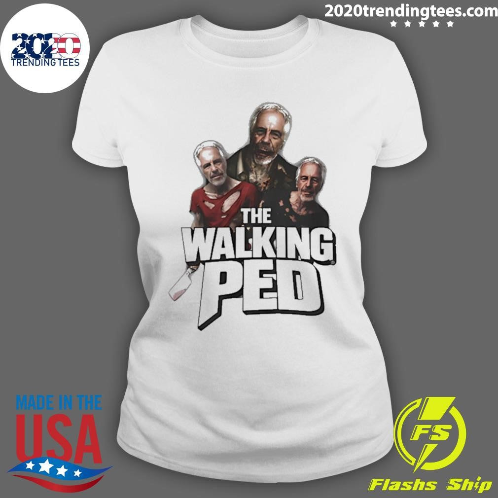 Jeffrey Epstein The Walking Ped Parody Shirt