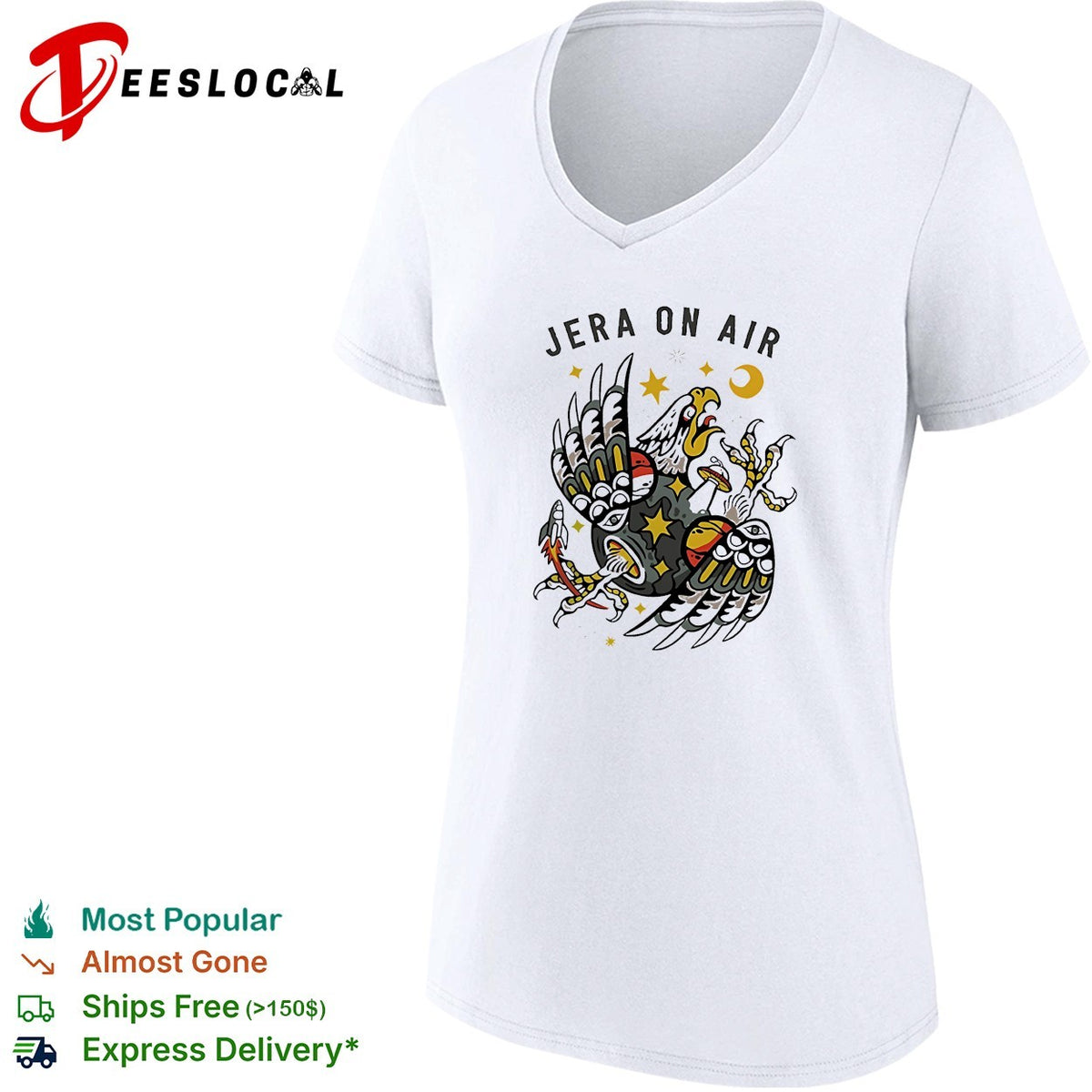 Jera On Air 2026 Festival In Ysselsteyn Netherlands On June 25 26 27 2026 Space shirt