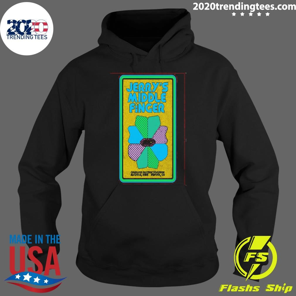 Jerry’s Middle Finger May 8-9 2026 Ophelia’s Electric Soapbox in Denver CO Shirt