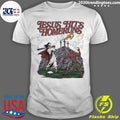 Jesus And Devil Hits Homeruns Shirt