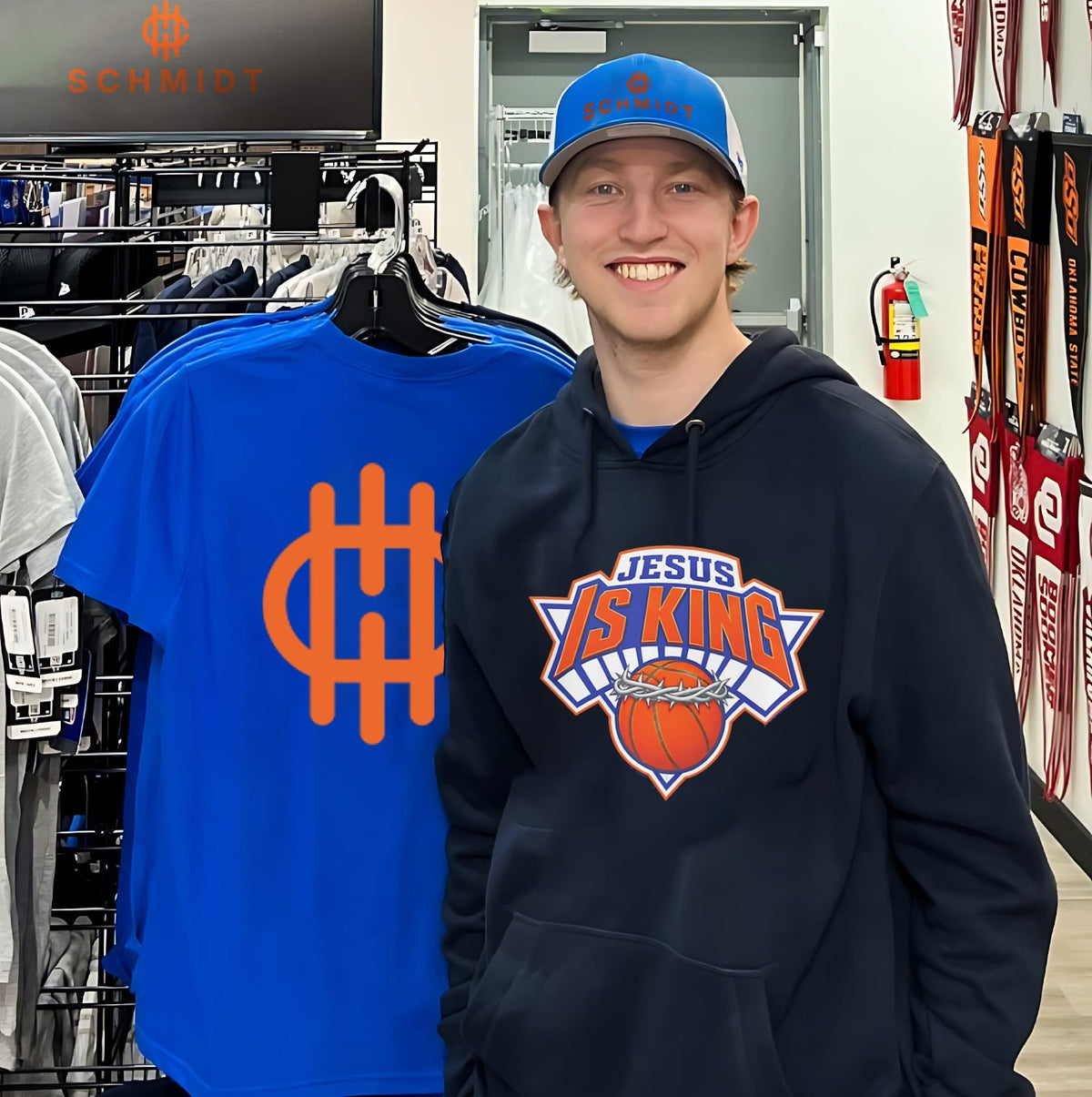 Jesus Is King Knicks Shirt