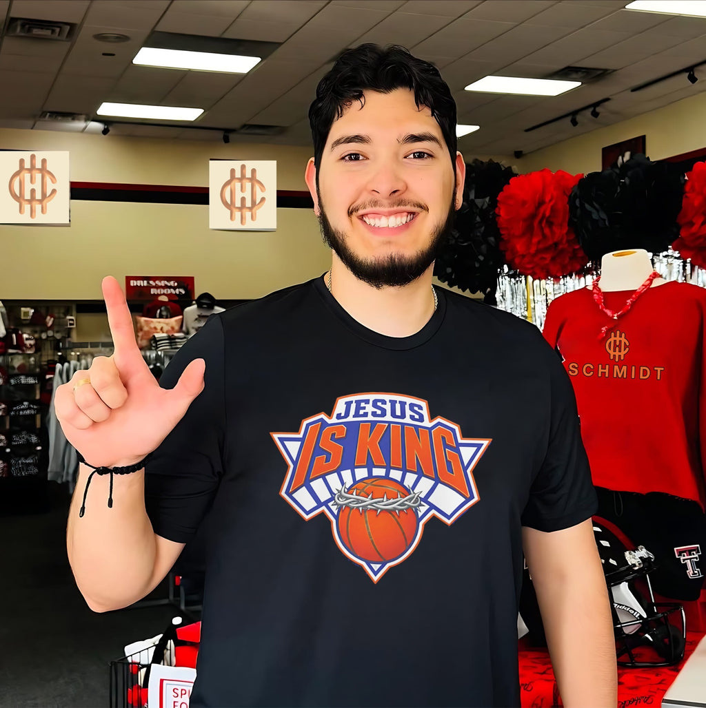 Jesus Is King Knicks Shirt