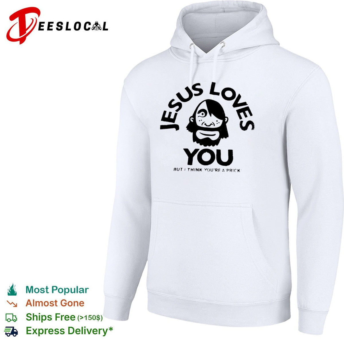 Jesus Loves You but I think you are a prick Xplicit Industries raw to the core shirt