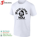 Jesus Loves You but I think you are a prick Xplicit Industries raw to the core shirt
