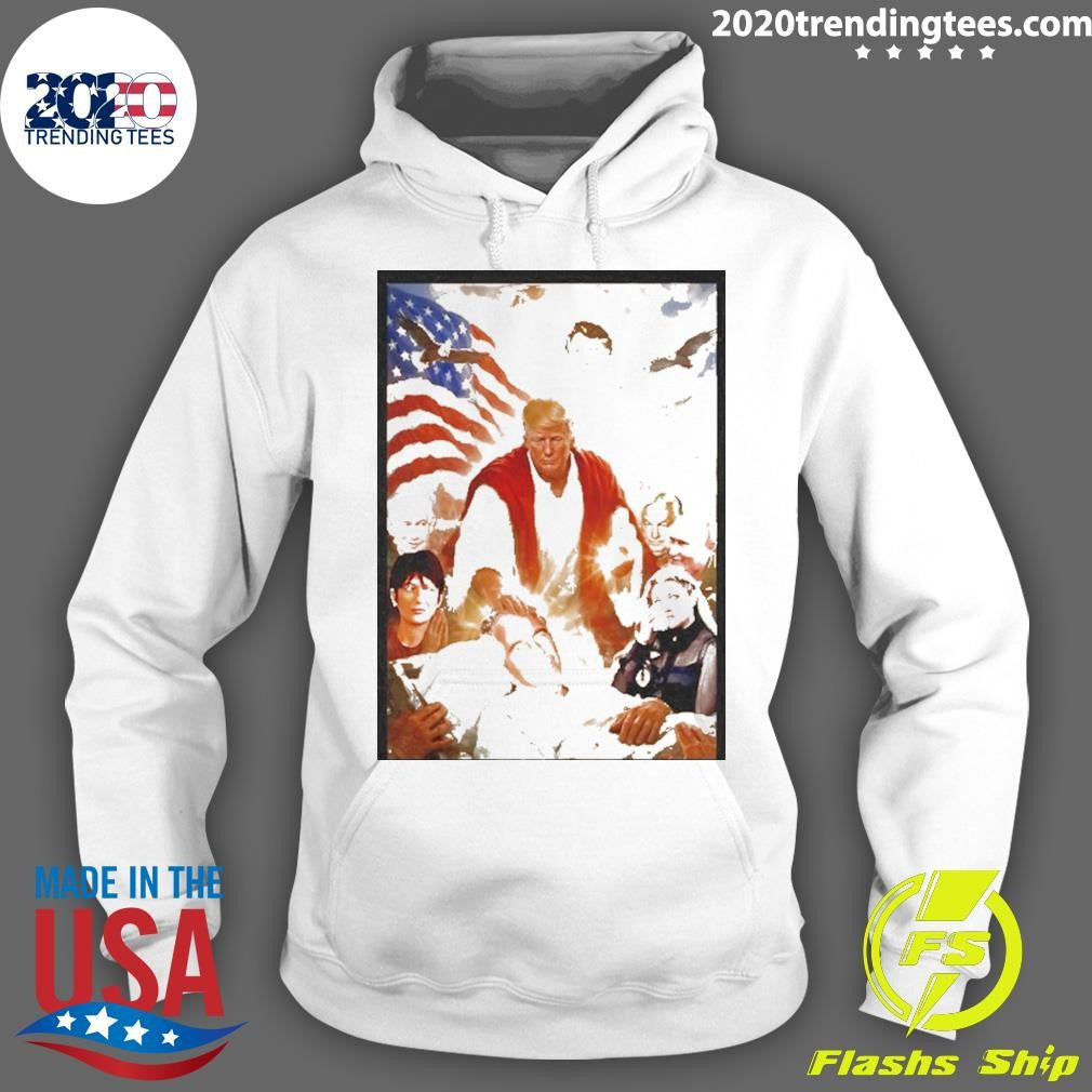 Jesus Trump Healing The Sick Meme Shirt