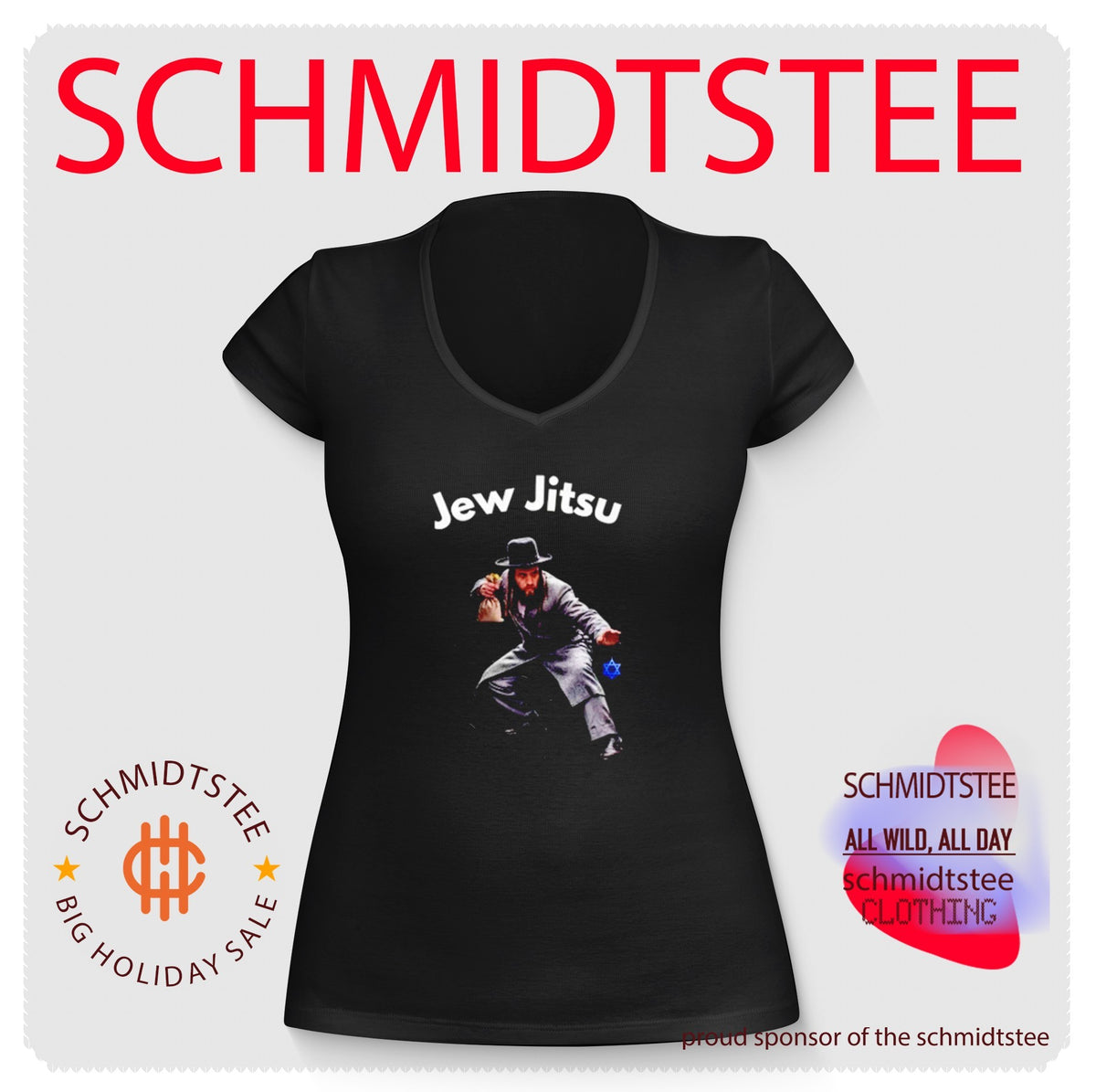 Jew Jitsu Martial Arts parody humor shirt