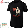 Jim Carrey Ace Ventura Cannibal Corpse Hammer Smashed Face Metal Music Band shirt
