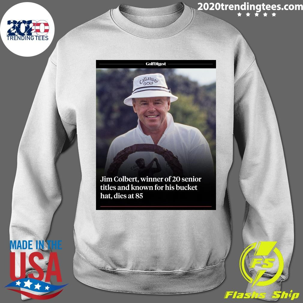 Jim Colbert Winner Of 20 Senior Titles And Known For His Bucket Hat Dies At 85 Shirt
