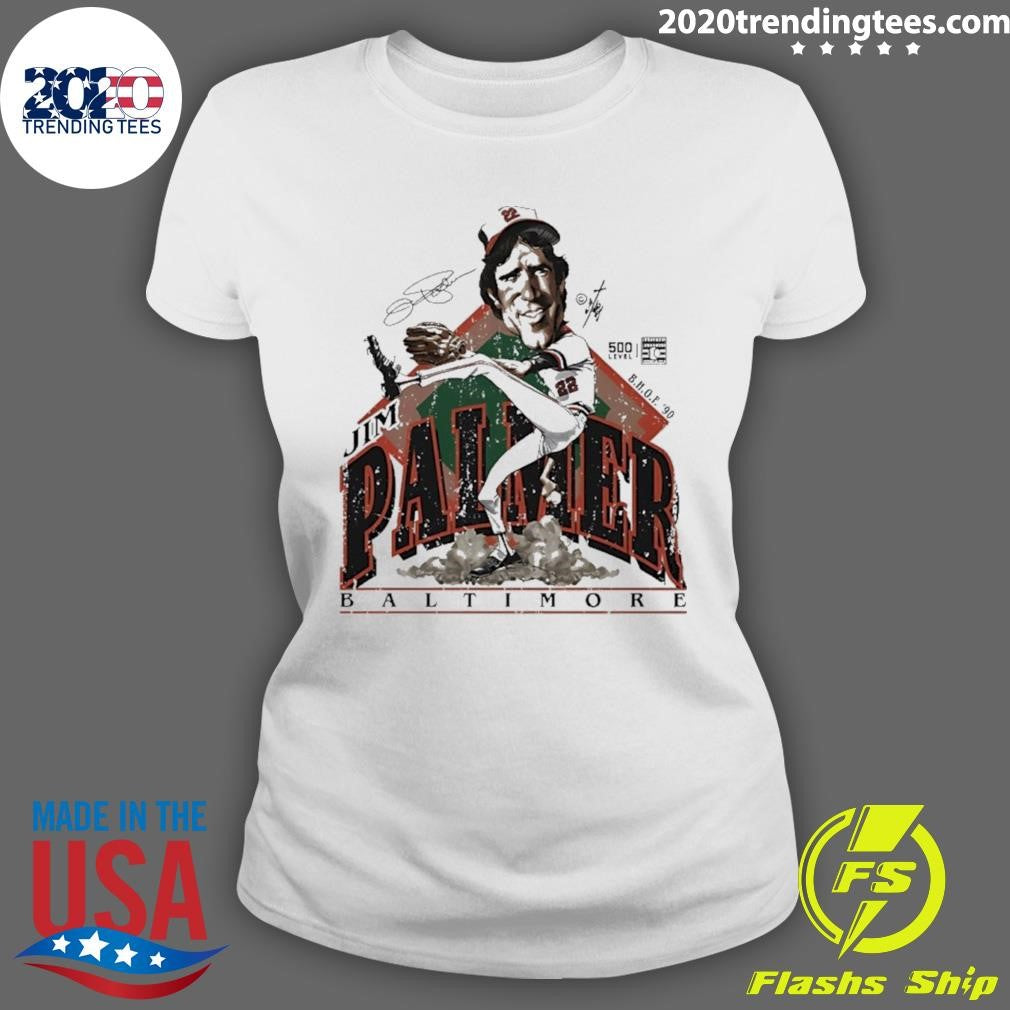Jim Palmer Baltimore Orioles Bruce Stark Signature Shirt