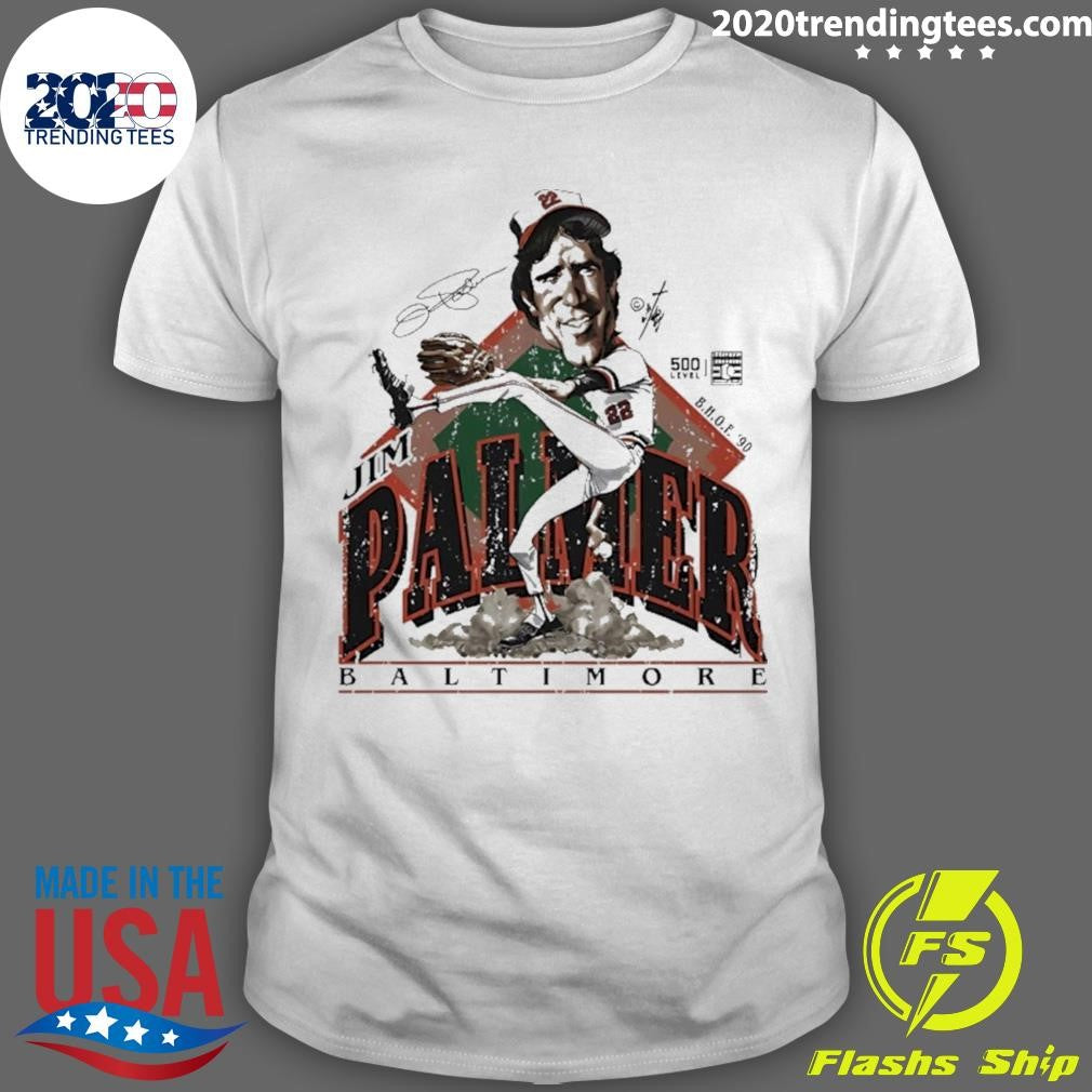 Jim Palmer Baltimore Orioles Bruce Stark Signature Shirt