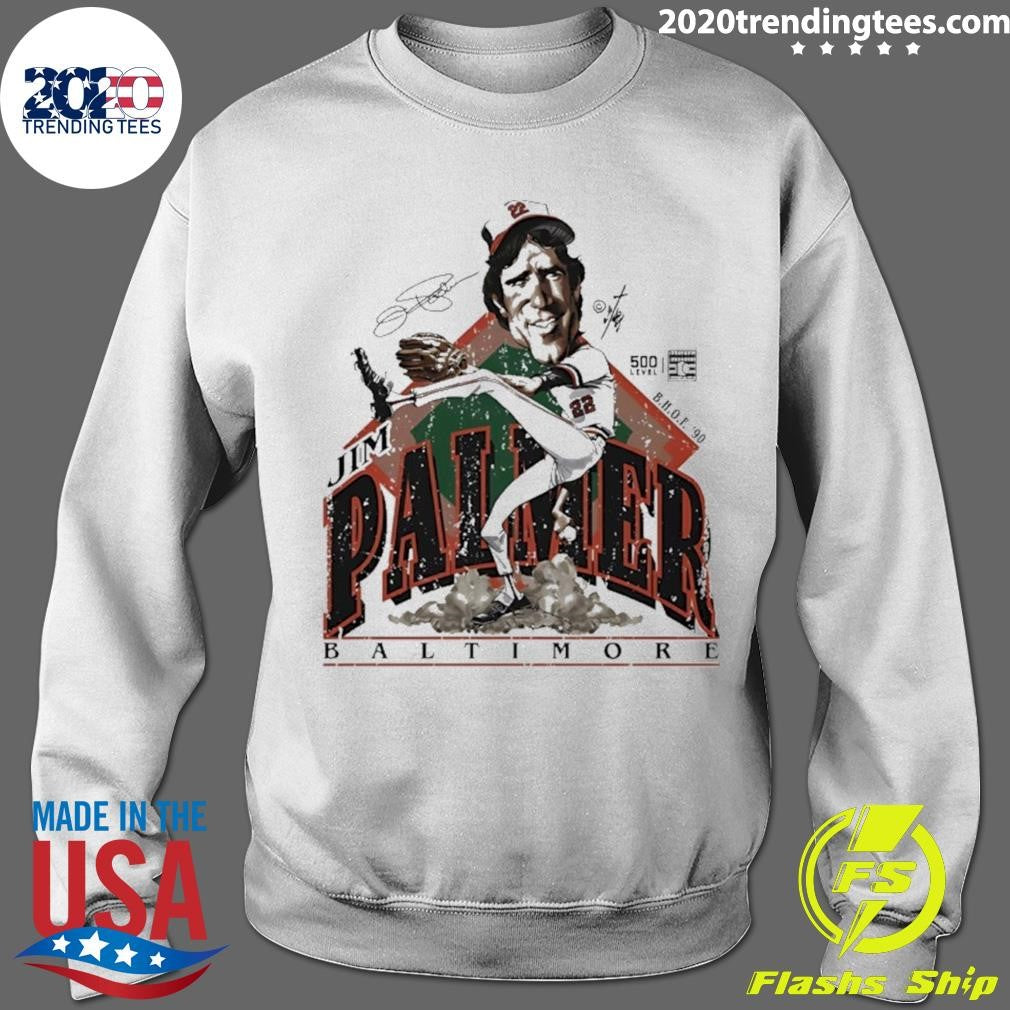 Jim Palmer Baltimore Orioles Bruce Stark Signature Shirt