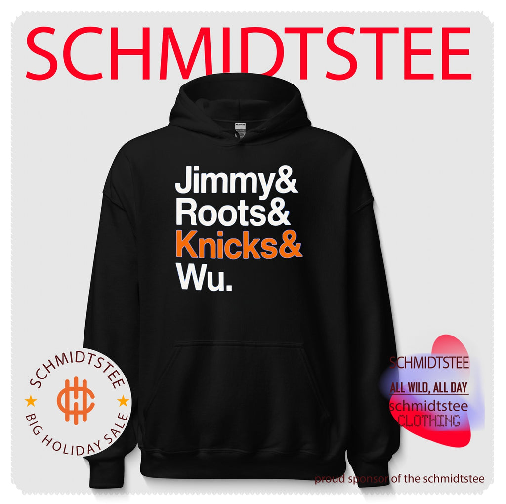 Jimmy And Roots and Knicks and Wu shirt