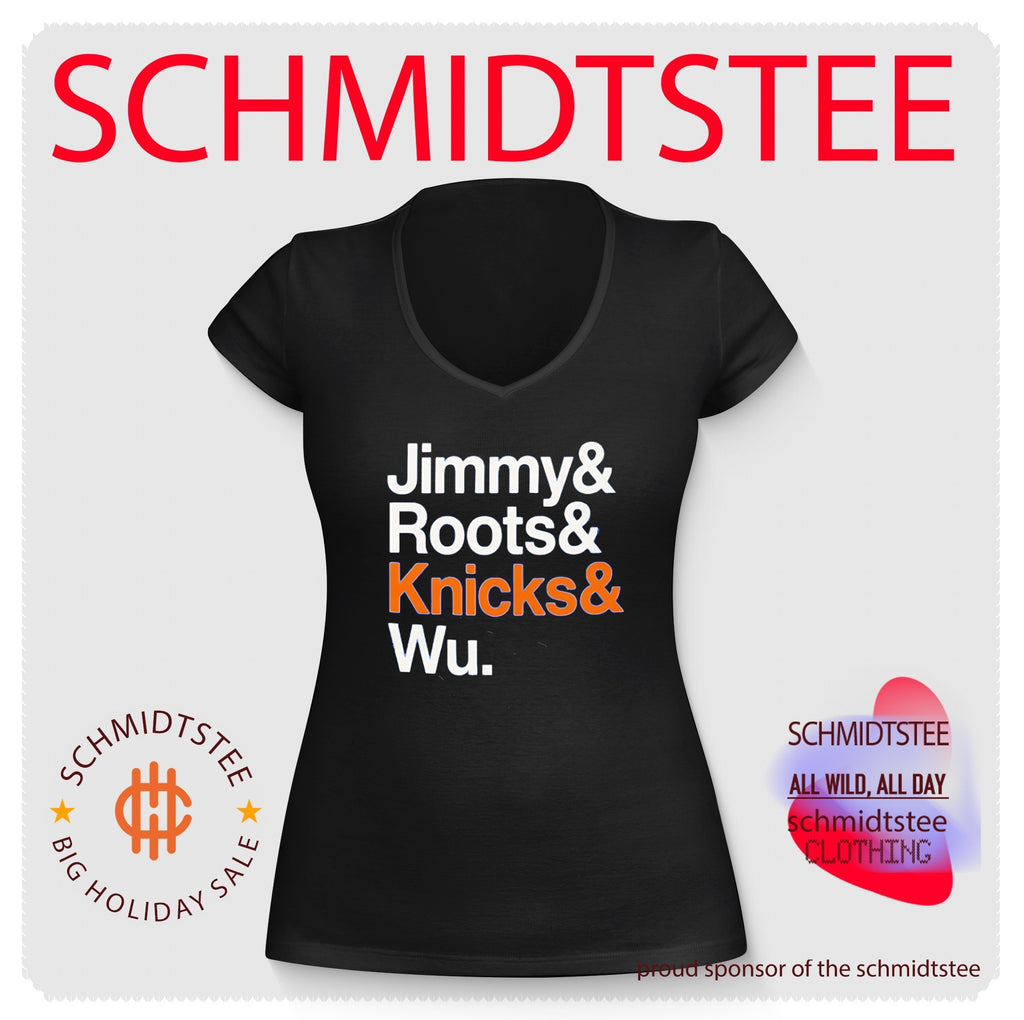 Jimmy And Roots and Knicks and Wu shirt