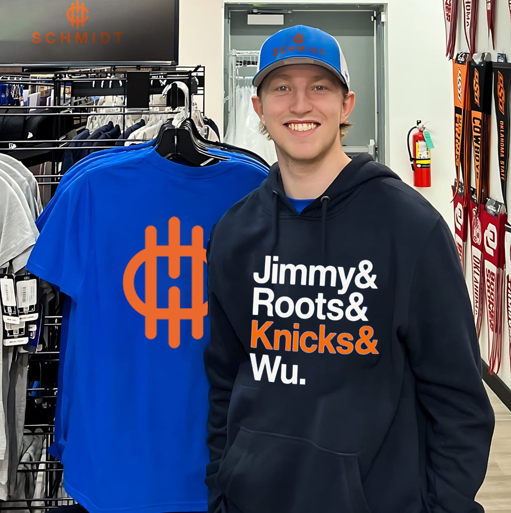 Jimmy And Roots and Knicks and Wu shirt