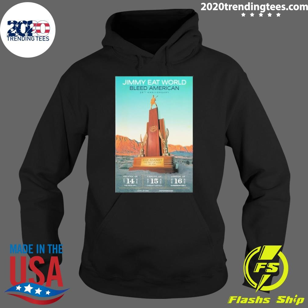 Jimmy Eat World August 16 2026 London UK Poster Shirt