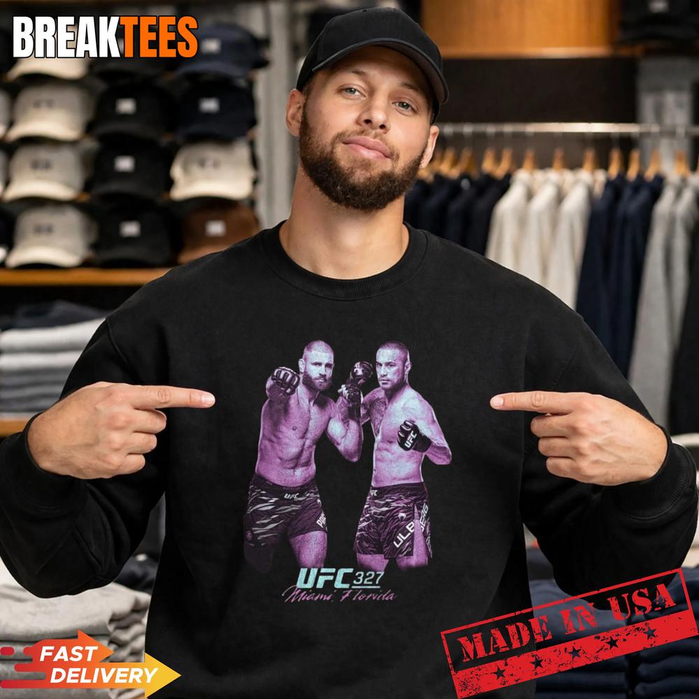 Jiri Prochazka Vs Carlos Ulberg UFC 327 Matchup Shirt