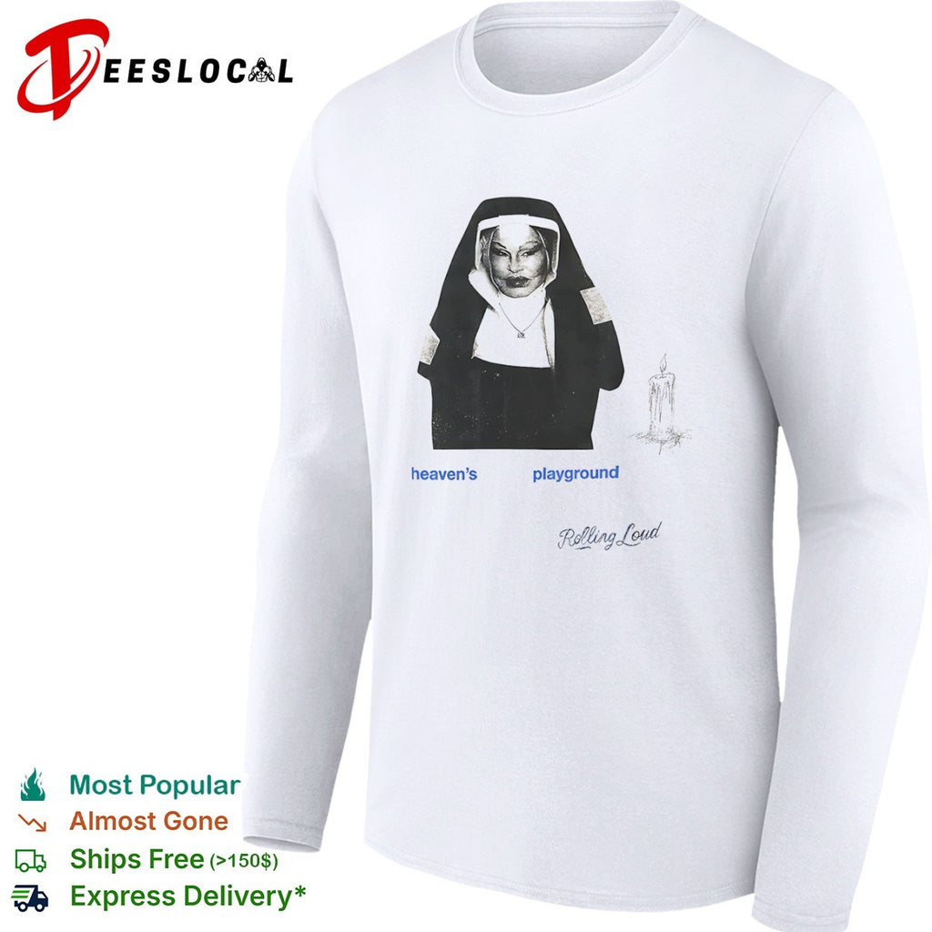 Jocelyn Wildenstein heaven’s playground Rolling Loud shirt